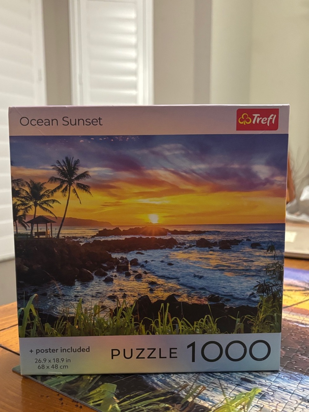 Ocean Sunset 1000-Piece Puzzle - Multicolor